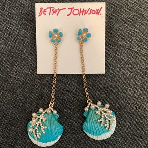 Betsey Johnson cute earrings